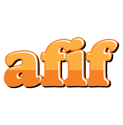 Afif orange logo