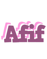 Afif relaxing logo