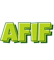  Afif  Logo Name Logo Generator Smoothie Summer 