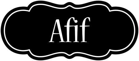 Afif welcome logo
