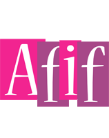 Afif whine logo