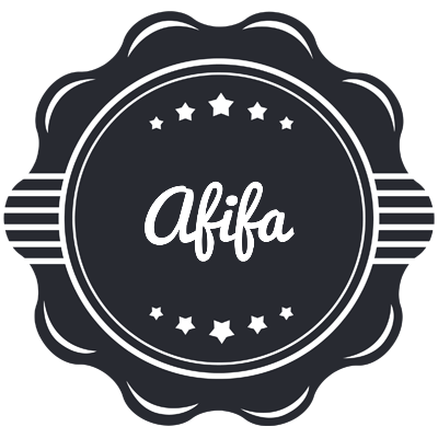 Afifa badge logo