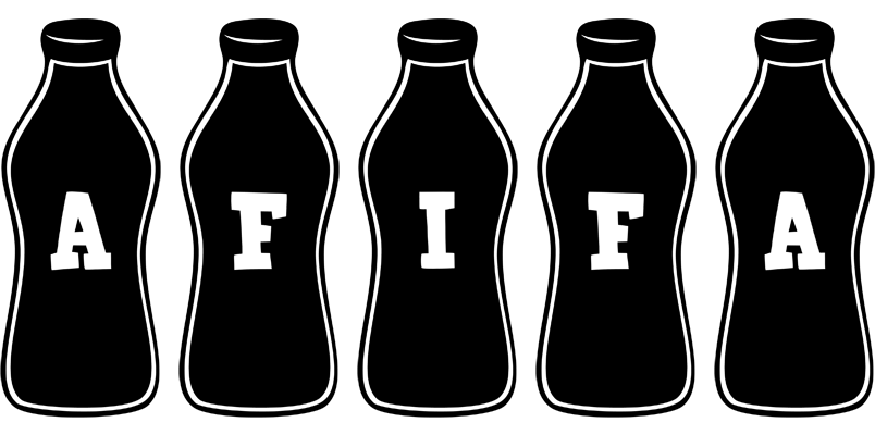 Afifa bottle logo