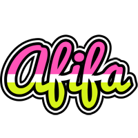 Afifa candies logo