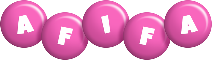 Afifa candy-pink logo