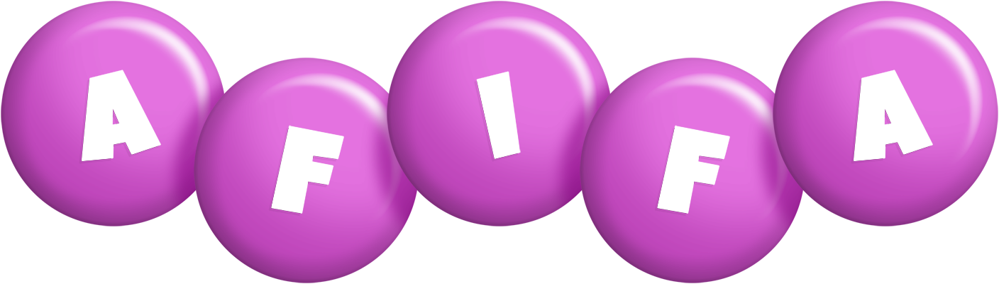 Afifa candy-purple logo
