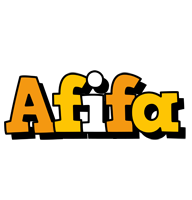 Afifa cartoon logo