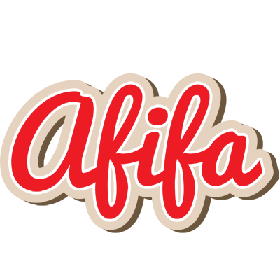 Afifa chocolate logo