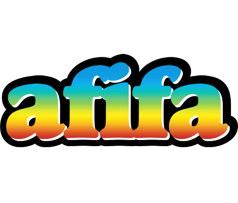 Afifa color logo