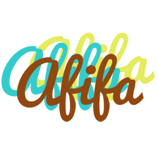 Afifa cupcake logo