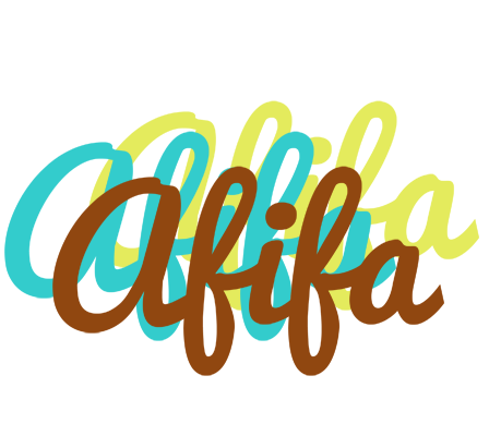 Afifa cupcake logo