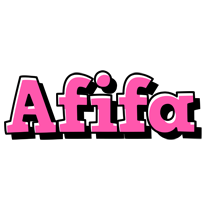 Afifa girlish logo