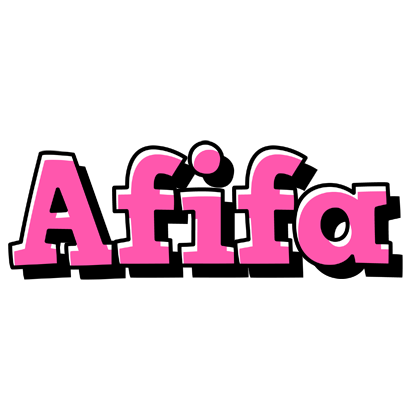 Afifa girlish logo