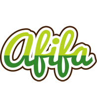 Afifa golfing logo