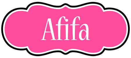 Afifa invitation logo