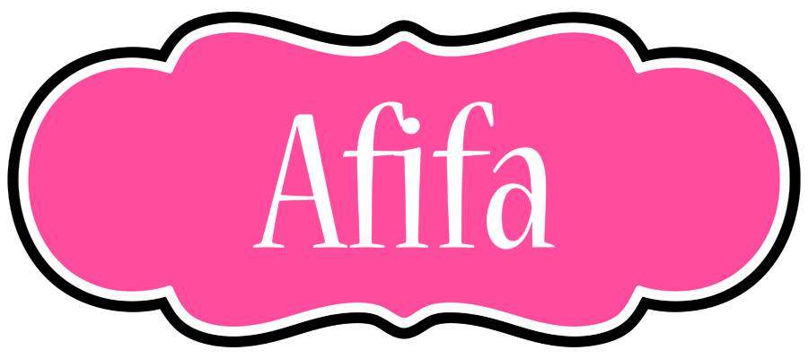 Afifa invitation logo