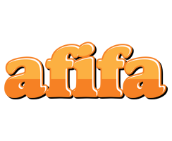 Afifa orange logo