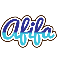 Afifa raining logo