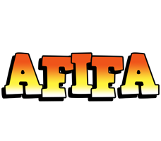 Afifa sunset logo