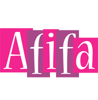 Afifa whine logo