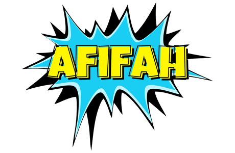 Afifah amazing logo