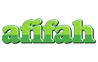 Afifah apple logo