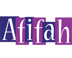 Afifah autumn logo