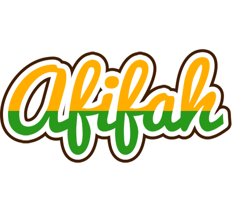 Afifah banana logo