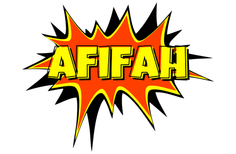 Afifah bazinga logo