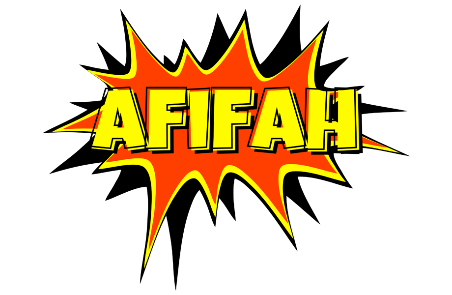 Afifah bazinga logo