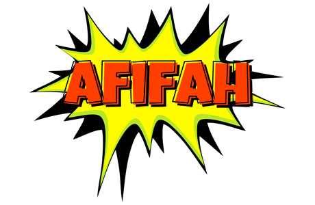 Afifah bigfoot logo