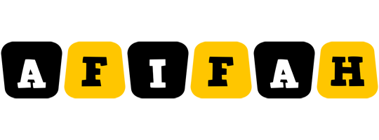 Afifah boots logo