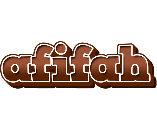 Afifah brownie logo