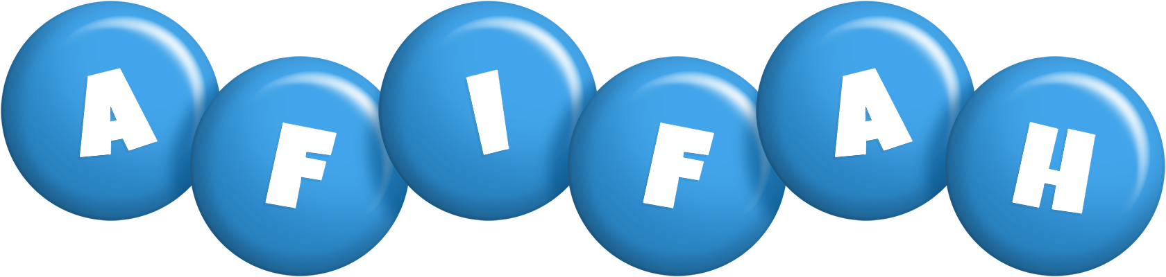Afifah candy-blue logo