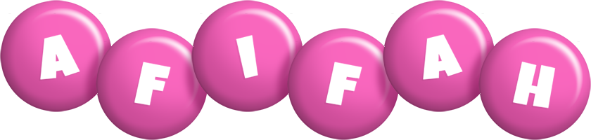 Afifah candy-pink logo