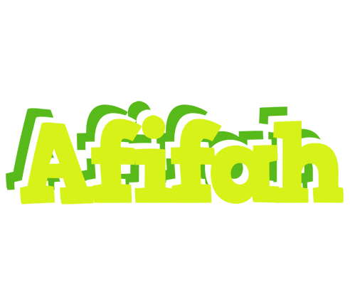 Afifah citrus logo
