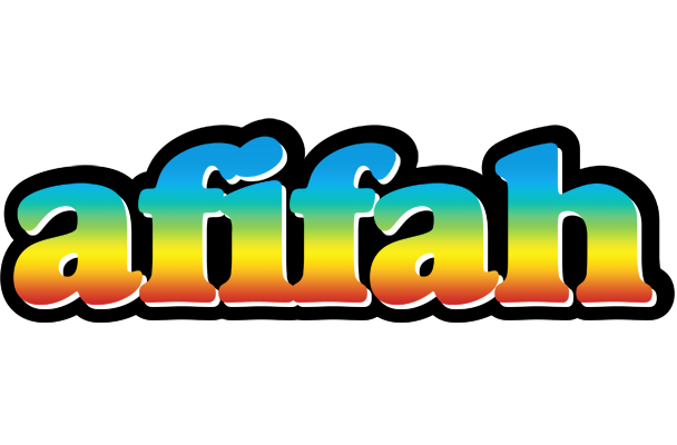 Afifah color logo