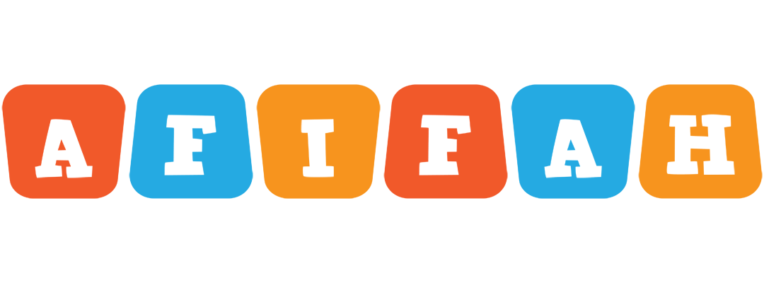 Afifah comics logo