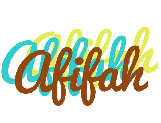 Afifah cupcake logo