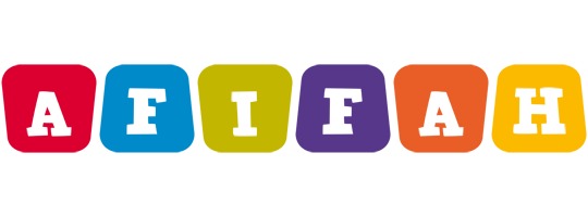 Afifah daycare logo