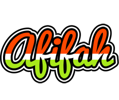Afifah exotic logo