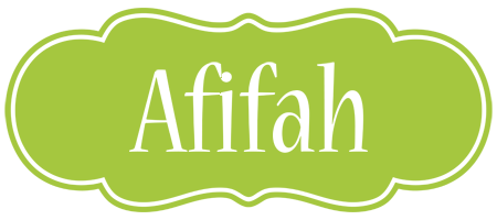 Afifah family logo