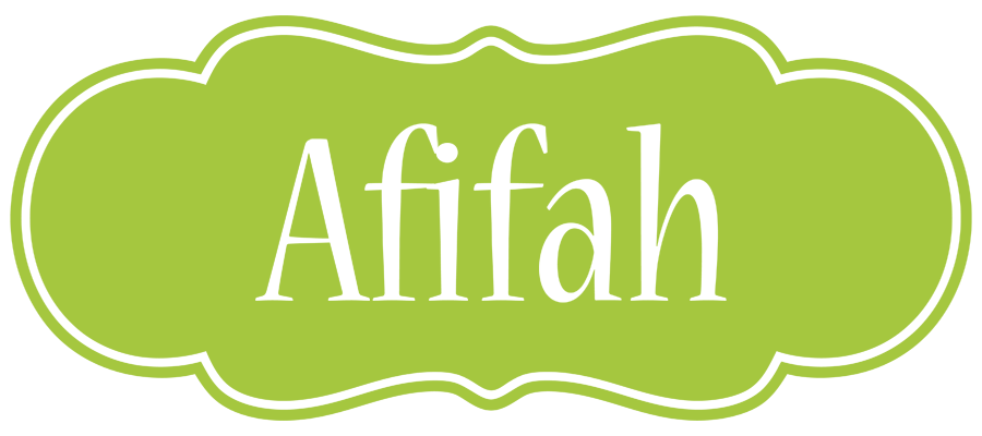 Afifah family logo