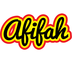 Afifah flaming logo