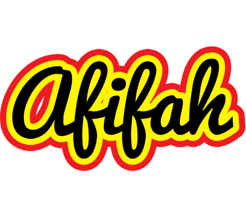 Afifah flaming logo