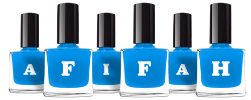 Afifah glossy logo