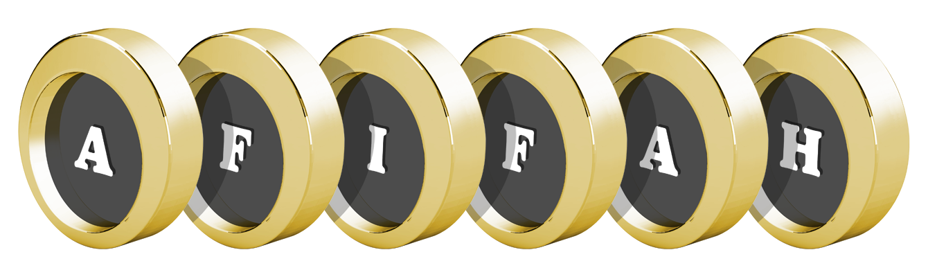 Afifah gold logo