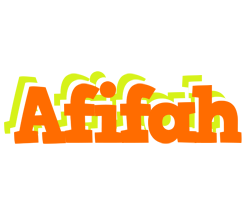 Afifah healthy logo