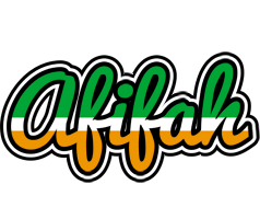 Afifah ireland logo