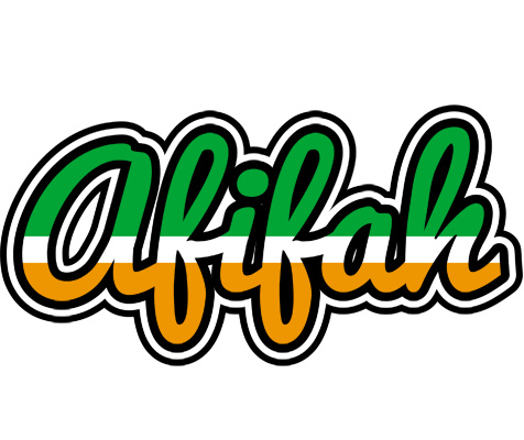 Afifah ireland logo